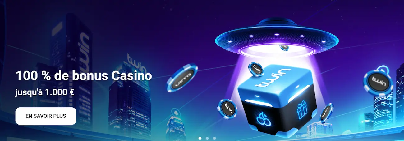 Twin Casino France bonus