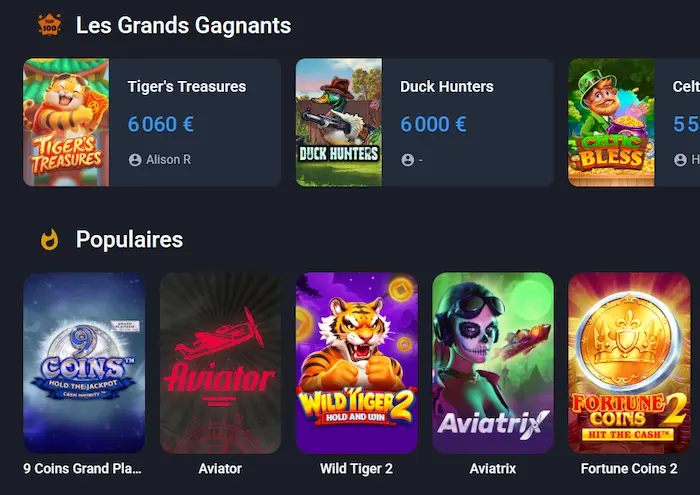 Twin Casino France Jeux